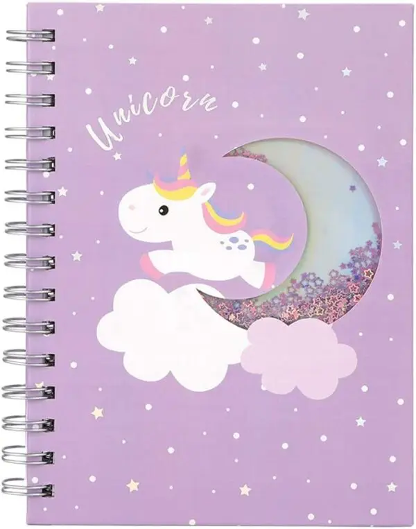 ESSEN Unicorn Notebook Journal Diary for Girls