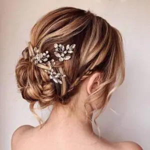 Crystal Bride Wedding Hair Pins Rhinstones Bridal Hair Accessories